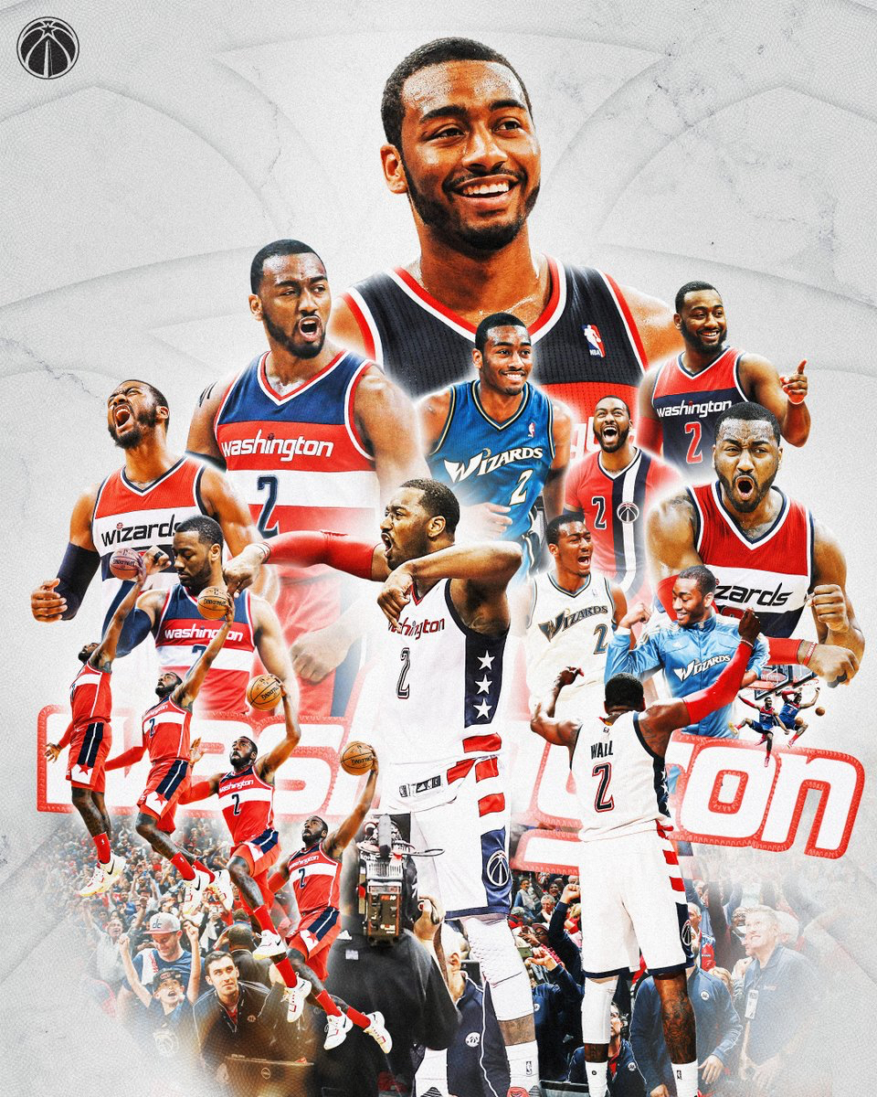 奇才官方更新社媒致敬沃尔：我们的队史最佳之一，永远的奇才