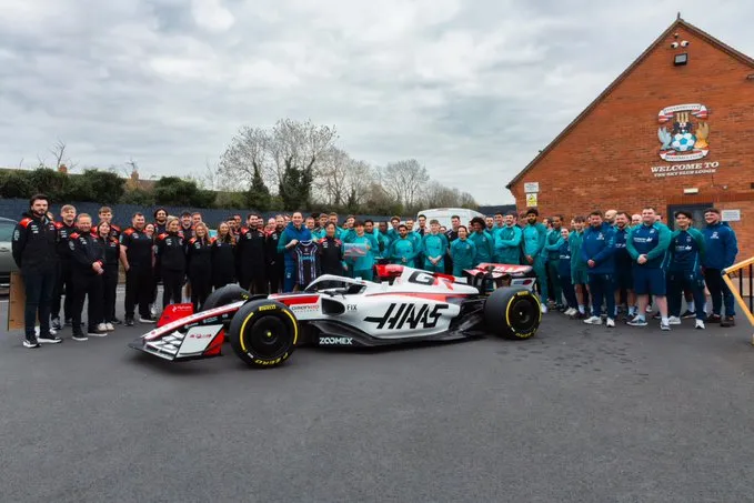 pp电子官网-梦幻联动，哈斯车队到访英冠榜首考文垂俱乐部总部